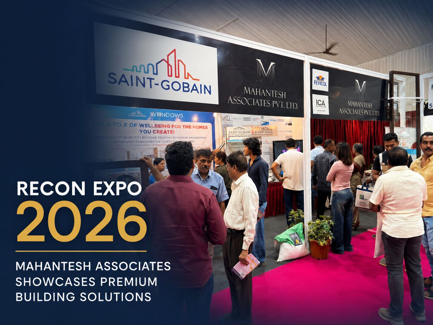 Interior Solutions Hubli: Mahantesh Associates Showcases Premium Building Solutions at RECON Expo 2026